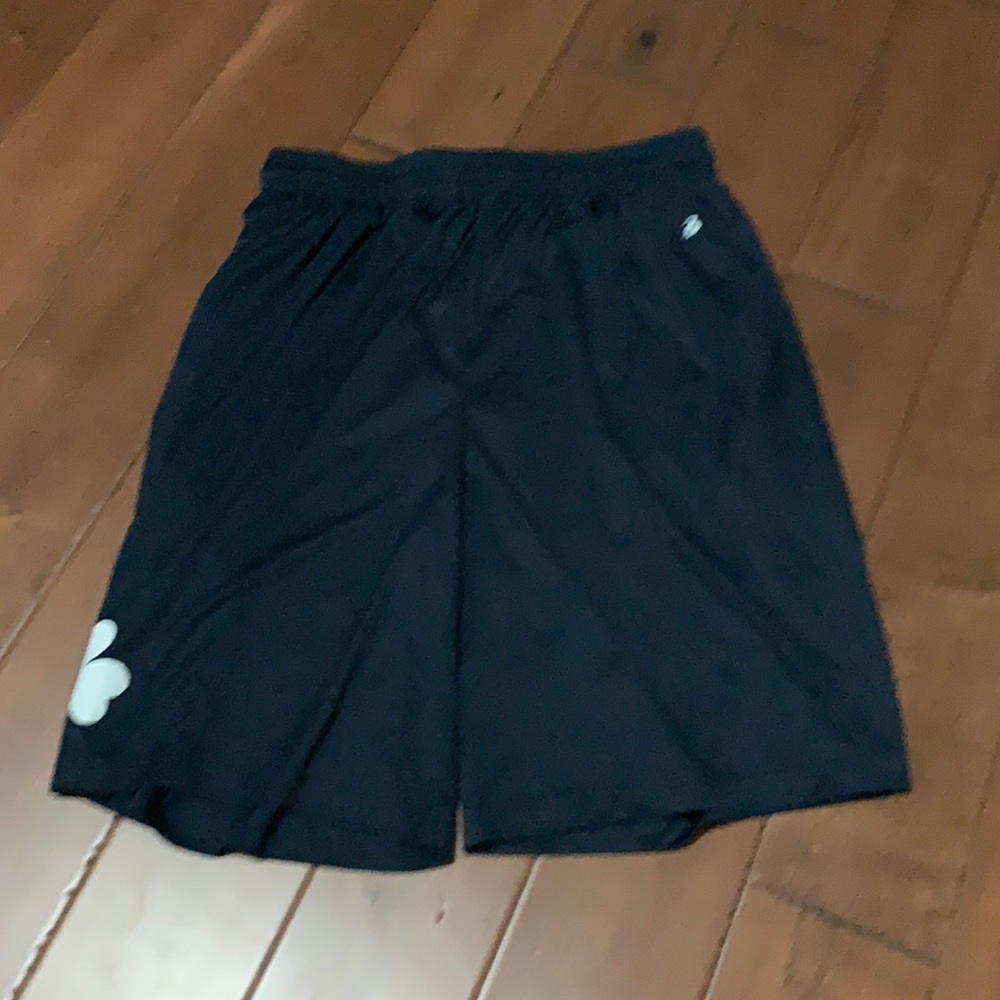 Blue shamrock shorts